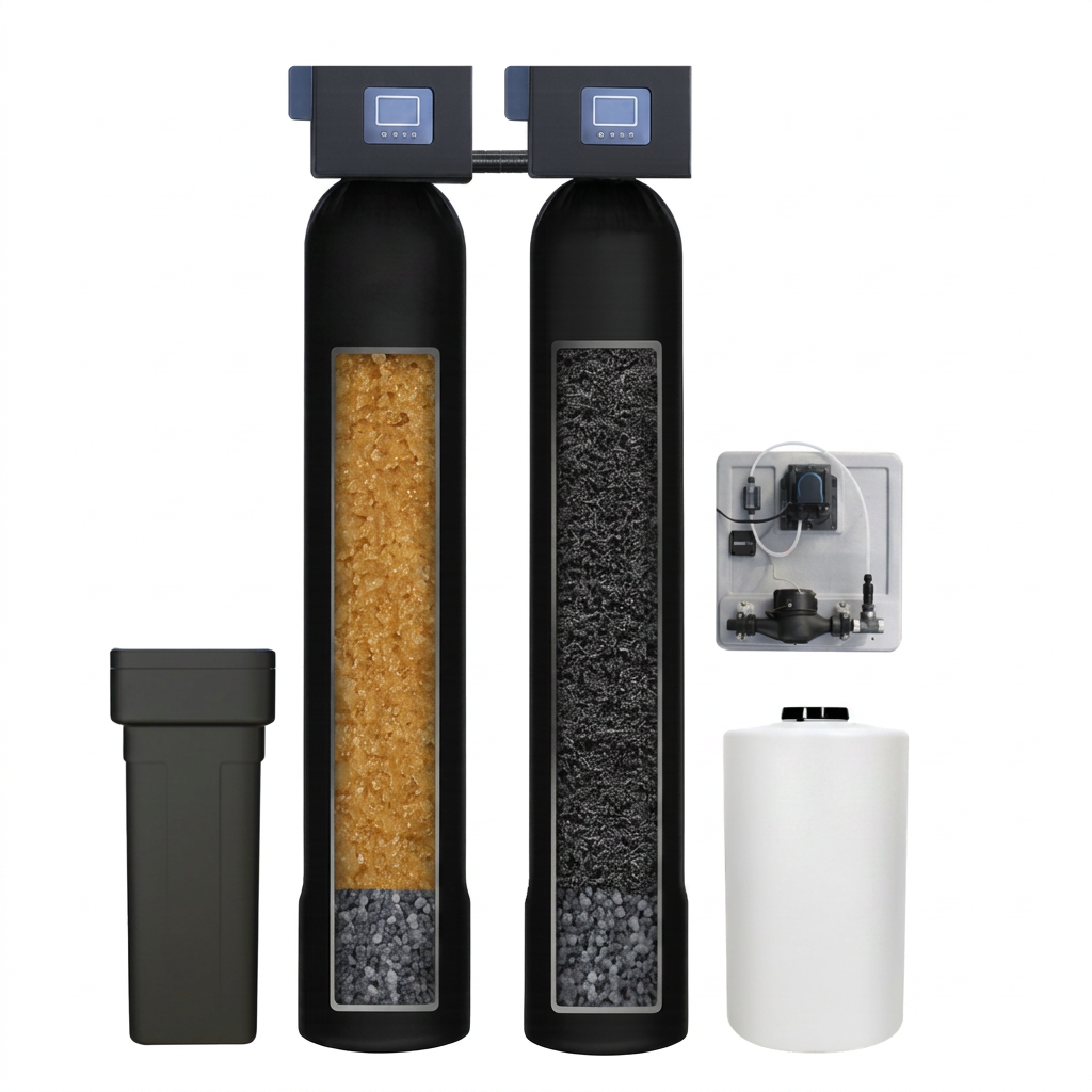 Home Iron and Sulfur Removal System