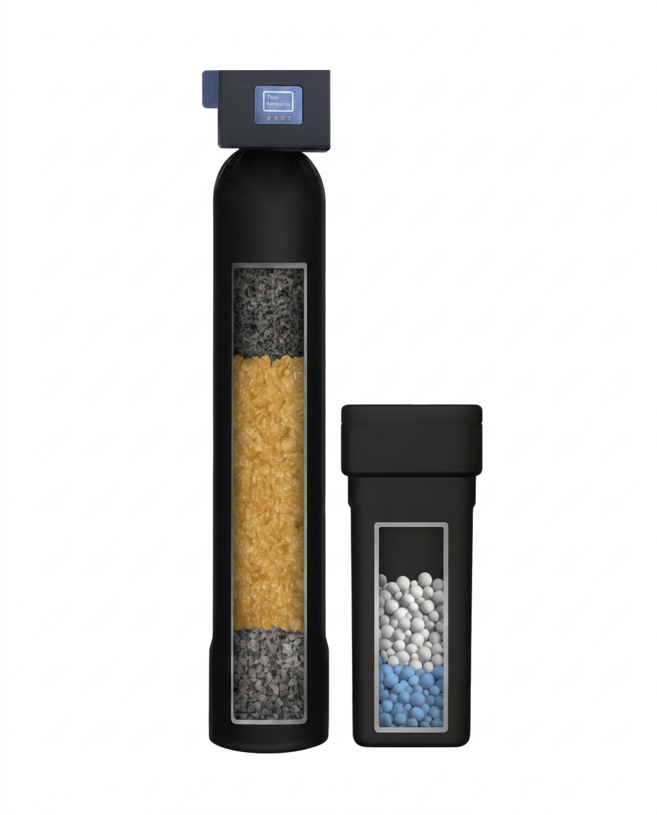 Water Softener with Chlorine Filtration